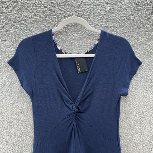 Dolan Dress Women Medium Blue Fit Flare Taya Knee Length Flowy Retro T Shirt - Picture 3 of 8